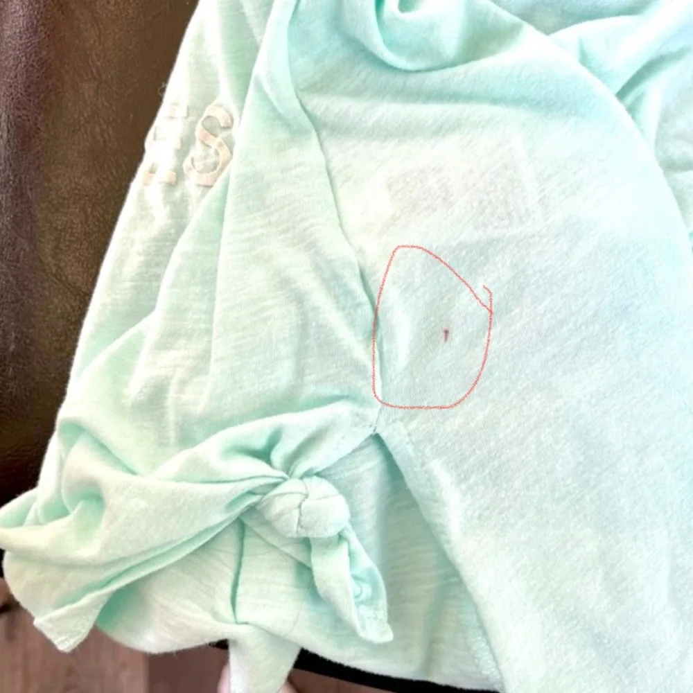 EPIC THREADS Girls Mint Green Tunic Tee Peace Love Milkshakes Long Sleeve Top M